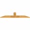 Ekena Millwork Portland Rough Sawn Timber Gable Bracket, Western Red Cedar, 72"W x 18"H x 2"D x 6"F, 6/12 Pitch GBW072X18X0206POR00RWR - alternate 3